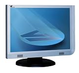 Videoseven L19WA 19" LCD  Monitor Widescreen Silver & Black Built In Speakers