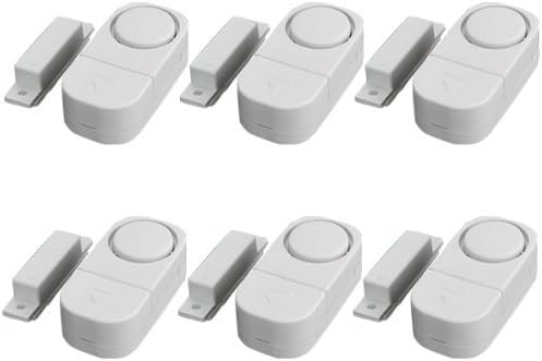 DITOP® NEW Mini 6 Wireless Home Doors Windows Security Entry Alarm System - EASY to install FREE BATTIRES!!