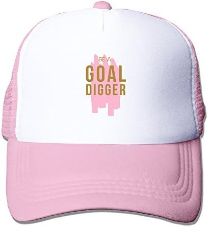 SHEAN Be A Goal Digger Adjustable Unisex Hats Pink