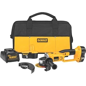 DeWalt DC411KA 18-Volt XRP Cordless 4-1 2 Cut-Off Tool Kit by 