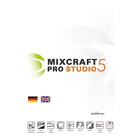 Mixcraft Pro Studio 5 - Easy to use Audio and Music Recording software