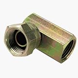 Buyers 1/2in. F NPSM x 1/2in. F NPTF 90 Degree Swivel Adapter