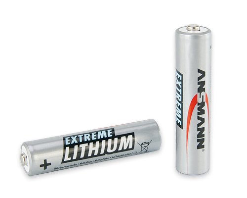 Ansmann 5021013 Micro AAA Lithium Batterie 2er Set Preisvergleich