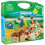 Playmobil 5893 Pony Farm with Carrying CaseIMAGE