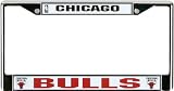 Chicago Bulls Chrome License Plate Frame