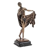 Classic French Art Deco Female Feminine Statue Sculpture