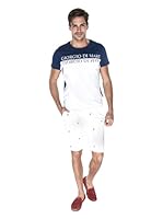 Giorgio Di Mare Camiseta Valdo (Azul Marino / Blanco)