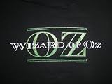 Wizard of Oz Green Glitter Black T Shirt Size Extra Large
