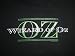 Wizard of Oz Green Glitter Black T Shirt Large
