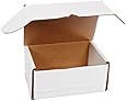 Aviditi MLRDVD6 Corrugated DVD Mailer, 7-5/8" Length x 5-7/16" Width x 3-9/16" Height, Oyster White (Bundle of 50)