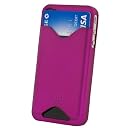 Case-Mate iPhone4 専用 カードホルダー付ハードケース ID Case マット・ホット・ピンク CM011682