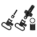 Uncle Mike's Quick Detach Moss 500 Bolt Set Sling Swivels (Blued, 1-Inch)