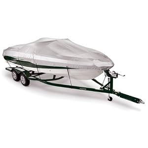 Covermate 150 Mooring and Storage Cover for 14'-16' V-Hull, Tri-Hull Boats by