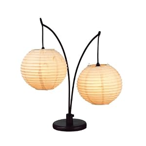 Adesso Spheres Table Lamp, Antique Bronze by 