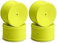 JConcepts Bullet - 60mm B5 Rear Wheel (Yellow), 4Pcs