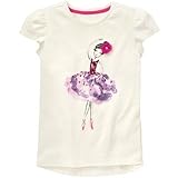 GYMBOREE(ジンボリー) バレリーナティ アイボリー トップス半袖Tシャツ 10歳【並行輸入】