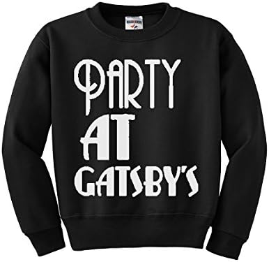 Moment Gear Kids' Party At Gatsby's Sweatshirt Small Black