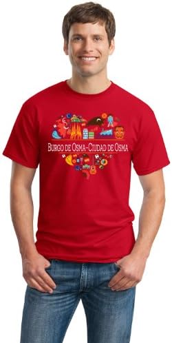 I Love Burgo De Osma-Ciudad De Osma, Spain | Espana Unisex T-shirt-Medium