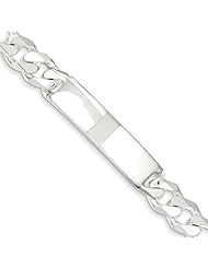 Sterling Silver Curb ID Bracelet