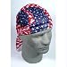 Vented Flydanna 100 Percent Polyester Mesh Wavy American Flag ZX265