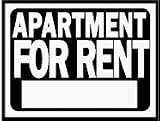 Apartment For Rent Sign, 9" x 12"