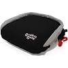 BubbleBum Car Booster Seat (Black-Silver)
