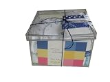 Noa Lily Gift Basket with Footie, Blanket, Hat, and Towel, Fido, Medium