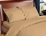 Pinzon 160-Gram Solid Flannel Full/Queen Duvet, Camel