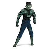 IMAGE OF Hulk Classic Muscle - Size: Child S(4-6)