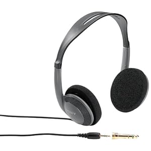 Sony MDR-301LP Overhead Headphones with Self-Adjusting Headband