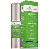 Azure Naturals - Matrixyl 3000 CUCUMBER PEPTIDE Eye Gel - Eye Cream with Plant Stem Cells & Advanced Anti Aging Anti Wrinkle Properties to Address Dark Circles, Puffiness and Wrinkles! 100% Natural!