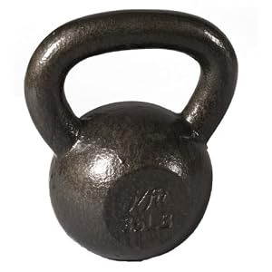 J Fit 30-Pound Cast Iron Kettlebell