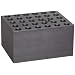 Talboys 949109 Anodized Aluminum Standard Test Tube Single Heat Block, 30 Well, 8.3mm Well Diameter, 3.75" Length x 3" Width x 2" Height, For 6mm Tube