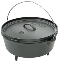 Lodge Logic 6-Quart Pre-Seasoned Camp Dutch Oven
