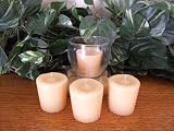 6 pack - Vanilla Scented Votive Candles