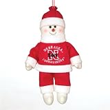 Nebraska Cornhuskers 10 Snowflake Friends Snowman - NCAA College Athletics