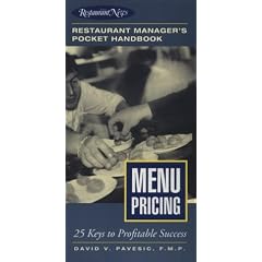 Menu Pricing: 25 Keys to Profitable Success (Restaurant Manager's Pocket Handbook)