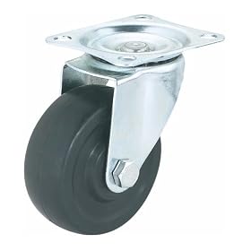 Woodstock International H0707 2 Rubber Swivel Caster by Woodstock