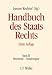 Produkt-Bild: Handbuch des Staatsrechts der Bundesrepublik Deutschland: Handbuch des Staatsrechts: Band III: Demokratie - Bundesorgane: BD III