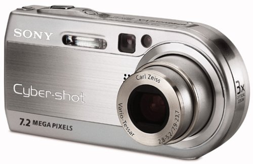 Sony DSC-P150 Cyber-shot Digitalkamera (7 Megapixel) in silber