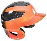 Rawlings Highlight Coolflo Batting Helmet (Orange)