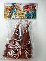 20 Piece Little Big Horn Indian Village & 54mm Figure Playset