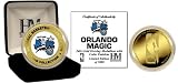 Orlando Magic 24KT Gold and Color Team Logo Coin