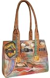 Review Anuschka  / Anuschka Kelly Tote - Abstract Classic Leather Handbags