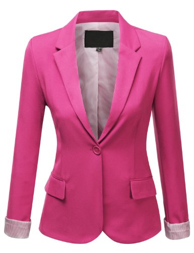 J.TOMSON Womens Boyfriend Blazer