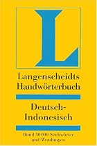 Langenscheidt Handw&ouml;rterbuch Deutsch-Indonesisch