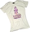 Stand -- Xena: Warrior Princess Crop Sleeve Fitted Juniors T-Shirt