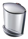 Review Hailo  / Brushed Steel Trento Ellipse Designer Pedal Waste Bin