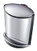 Outdoor Living : Stainless Steel Trento Ellipse Designer Pedal Waste Bin