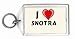 I Love Snotra Keychain